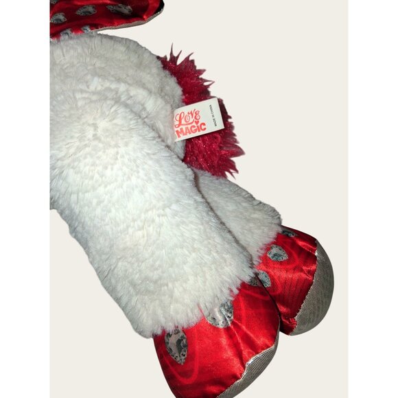 White & Red Unicorn Plush Toy By Love & Magic - Picture 5 of 9
